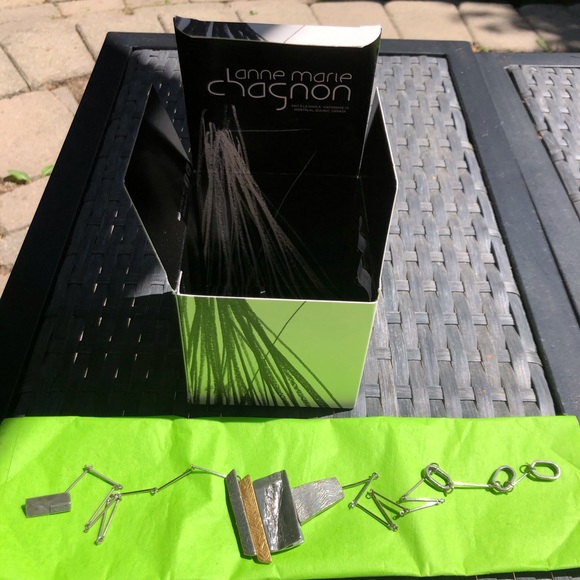 Anne Marie Chagnon ❤️ 22k & pewter necklace - Picture 4 of 9